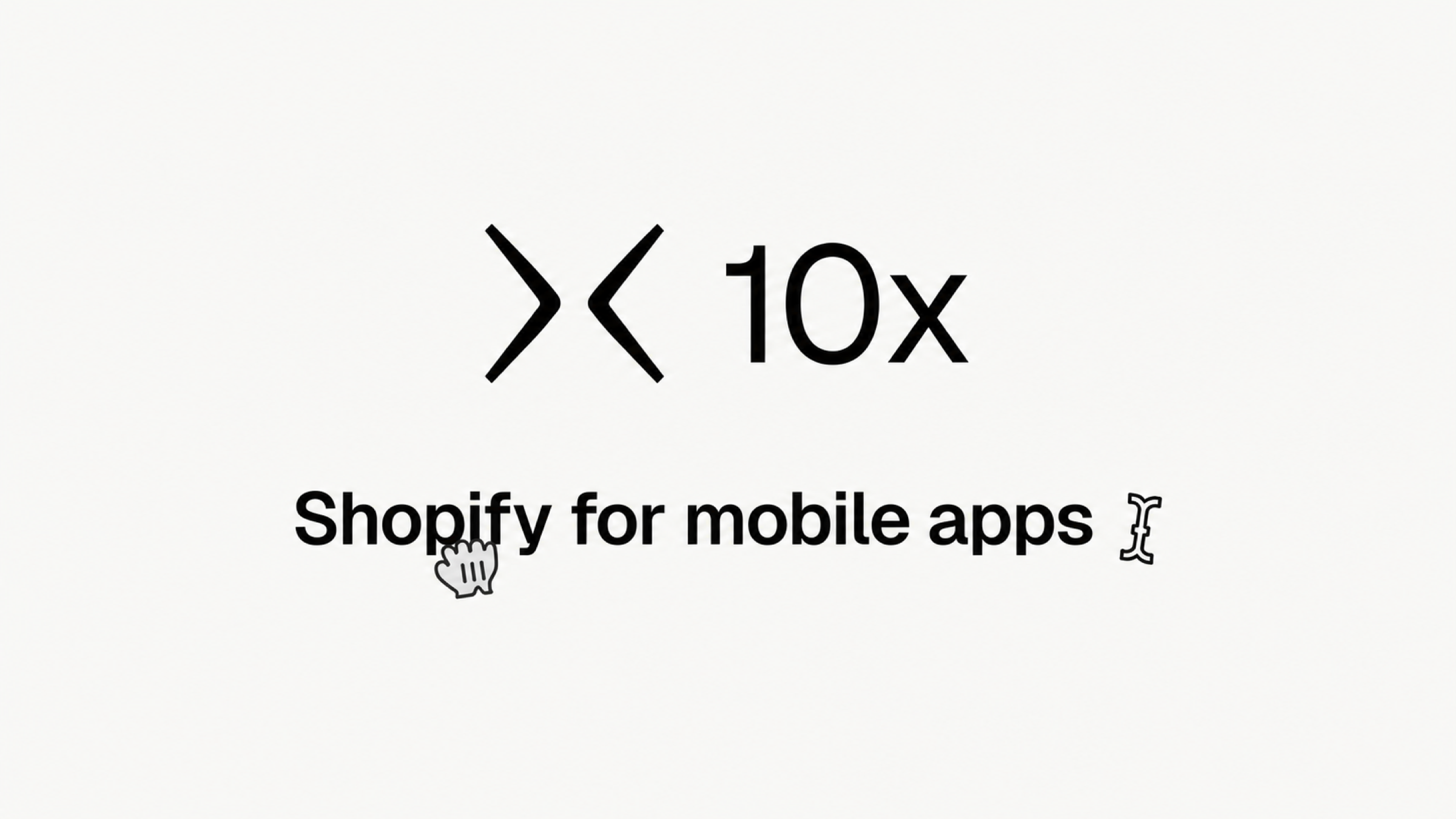 The picture 10x.app shows when its homepage is shared